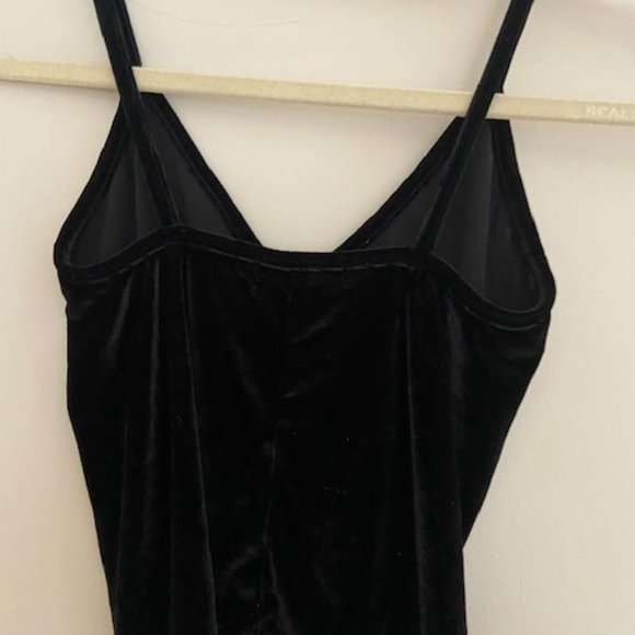 Brandy Melville Velvet Black Cami - Picture 2 of 3
